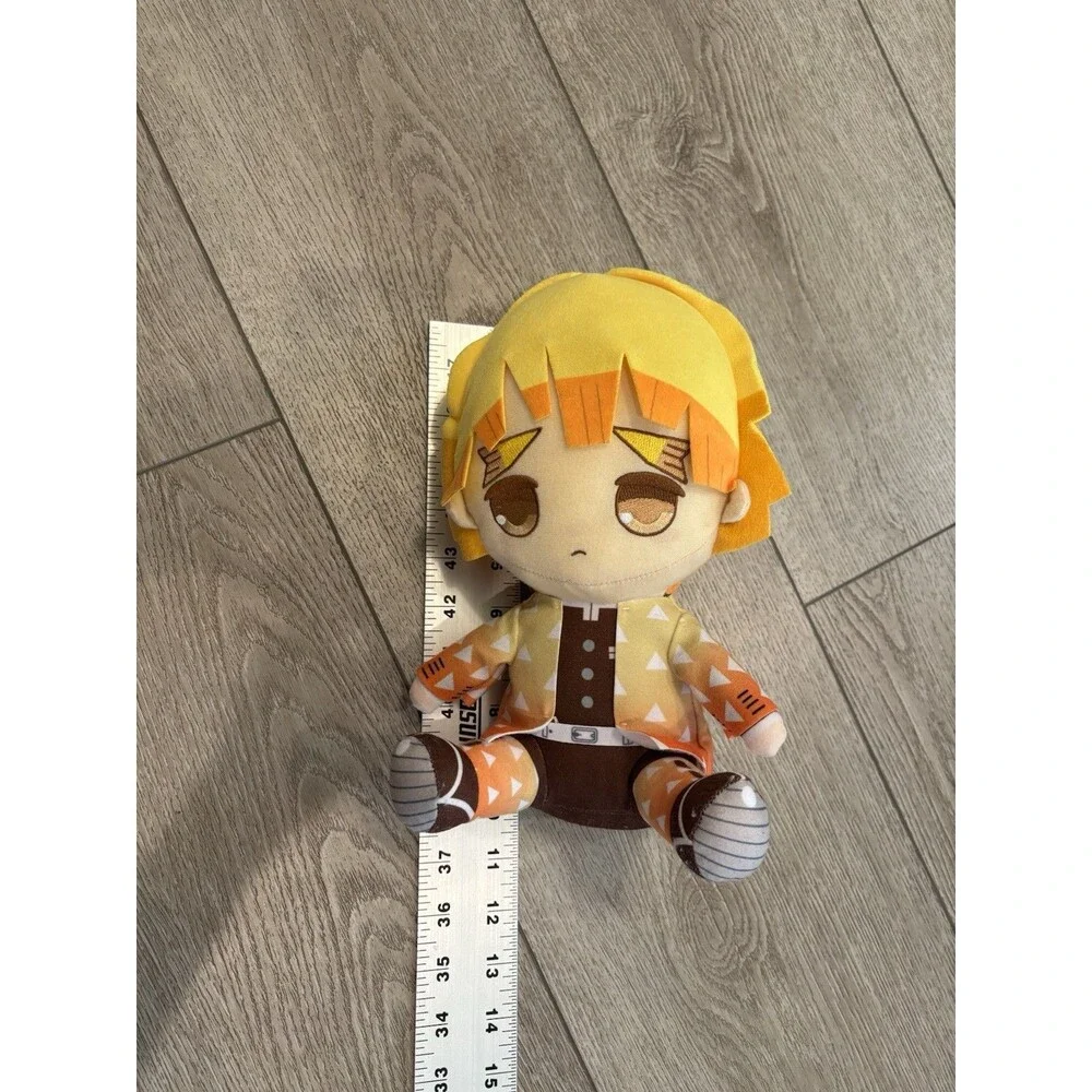Demon Slayer Kimetsu‎ No Yaiba Plush Toy Agatsuma Zenitsu Anime Japanese